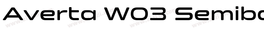 Averta W03 Semibold字体转换 Averta W03 Semibold字体转换